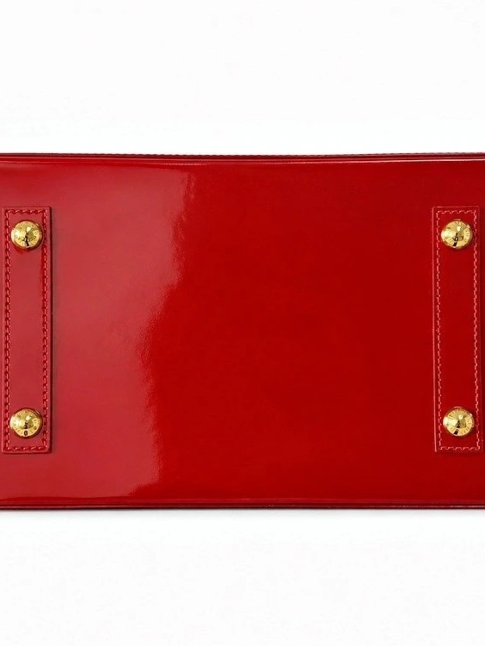Louis Vuitton Alma PM Monogram Vernis in Red - Picture 4 of 8